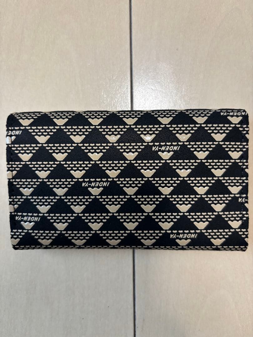 印傳屋 名刺入れ 富士山模様