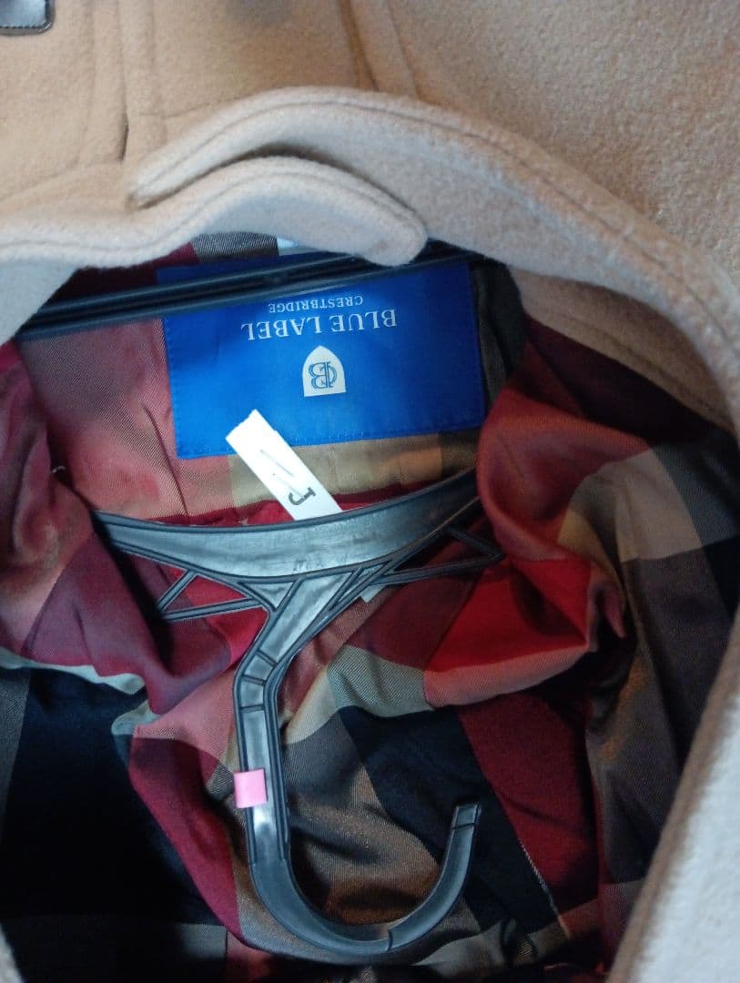 ♥新品同様 クリーニング済♥ ブルーレーベル キャメル ダッフルコート