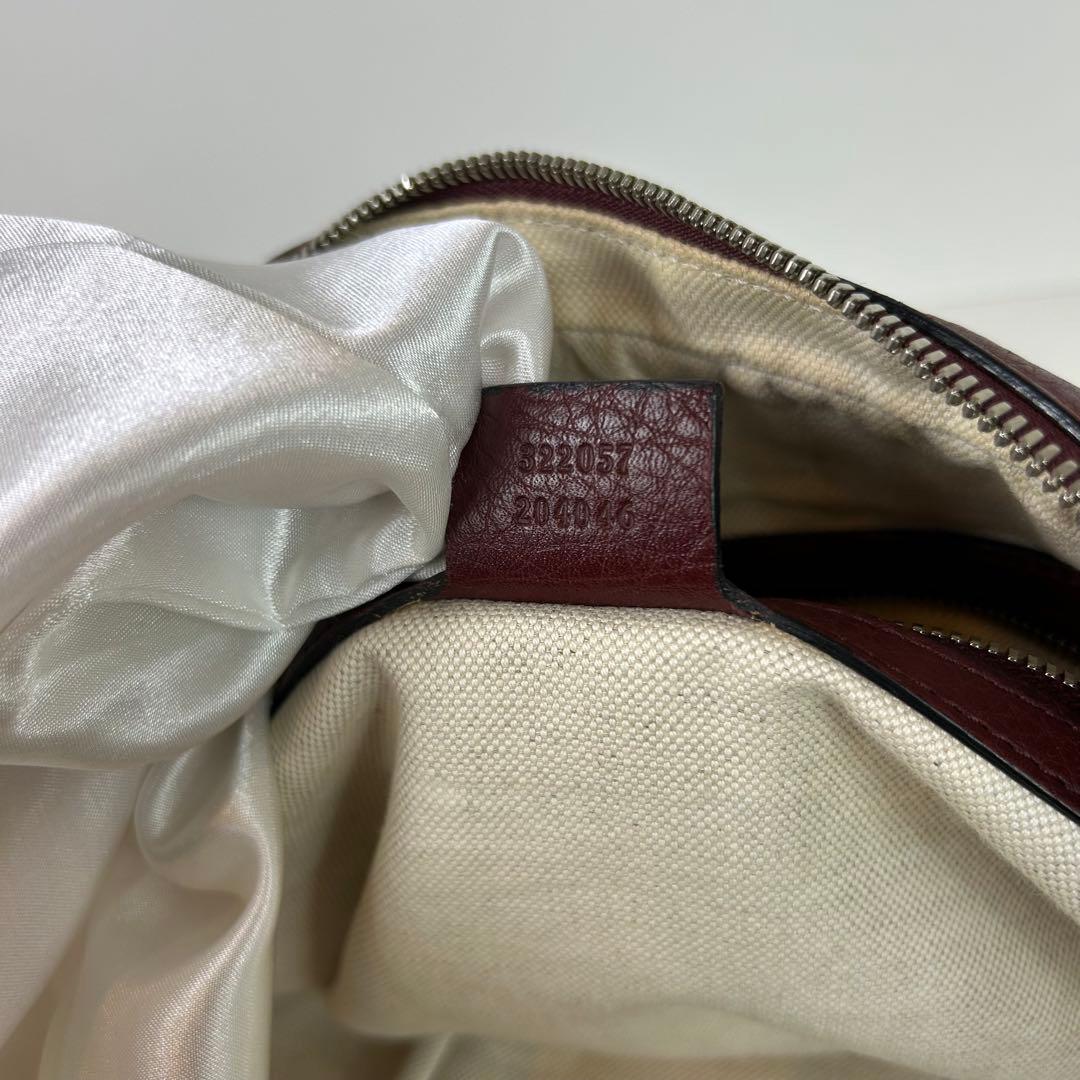 A4可 美品 グッチ レザー 2WAY ビジネスバッグ ソーホー