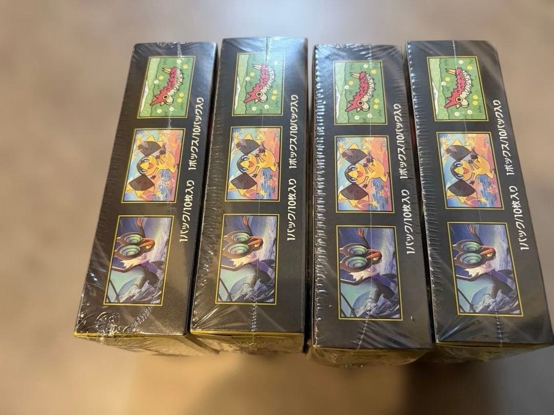 ポケモンカード　メガドリームex シュリンク付き　4boxセット