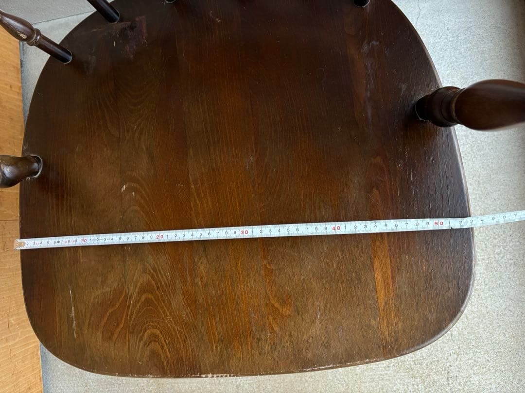 キツツキ　飛騨産業 椅子 ダイニングチェア ウィンザーチェア アームチェア