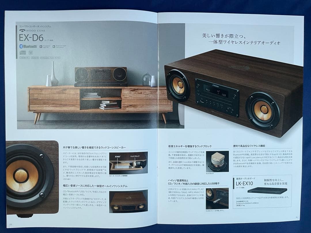 JVCケンウッド Victor EX-D6 ミニコンポ