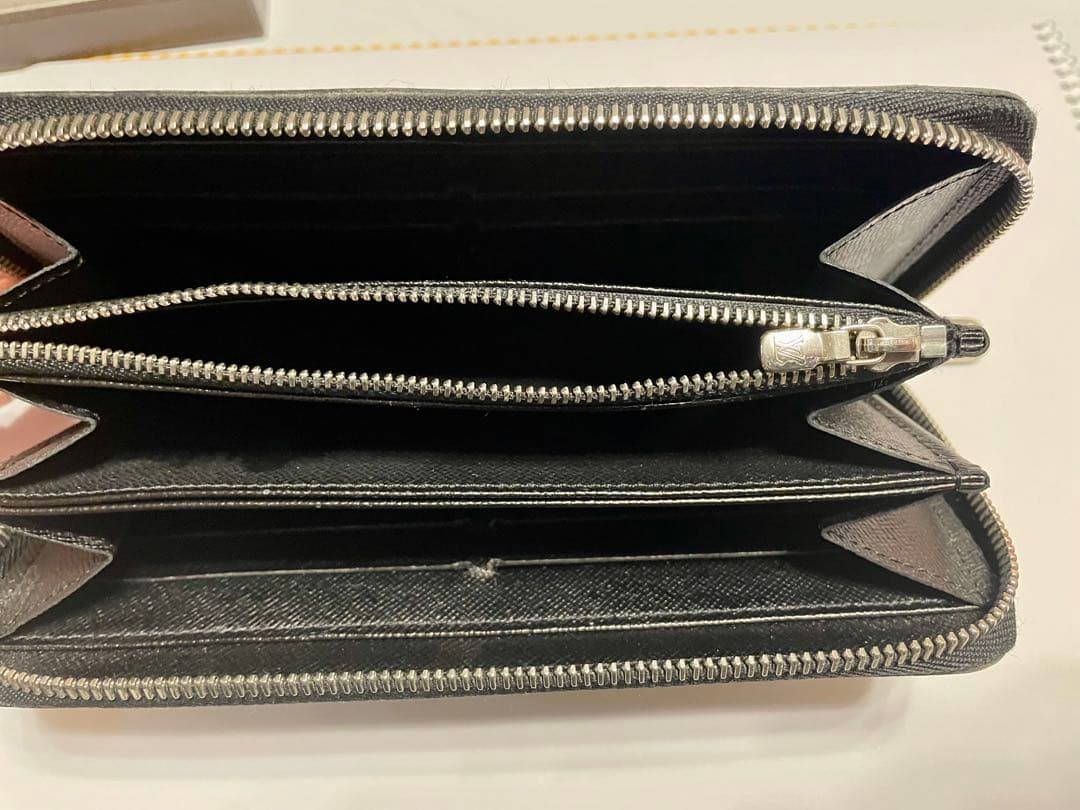 エピレザー ブラック 長財布