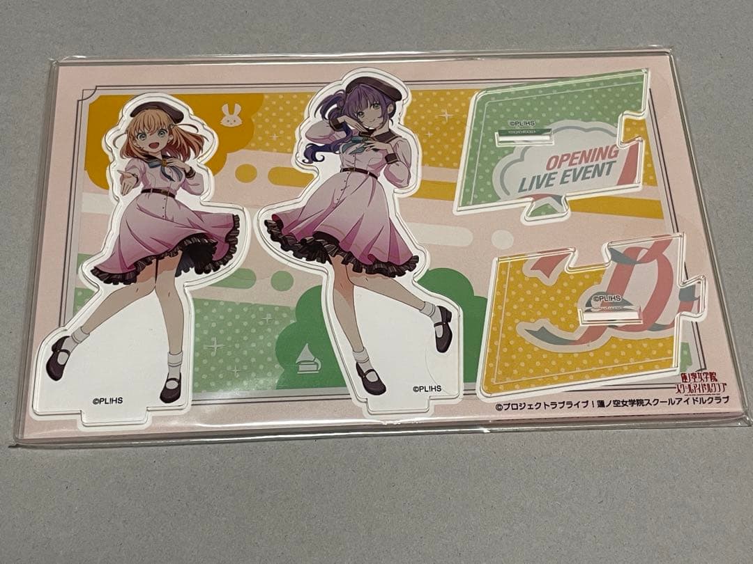 ラブライブ！蓮ノ空OPENING LIVE ユニットアクリルスタンド3種類セット
