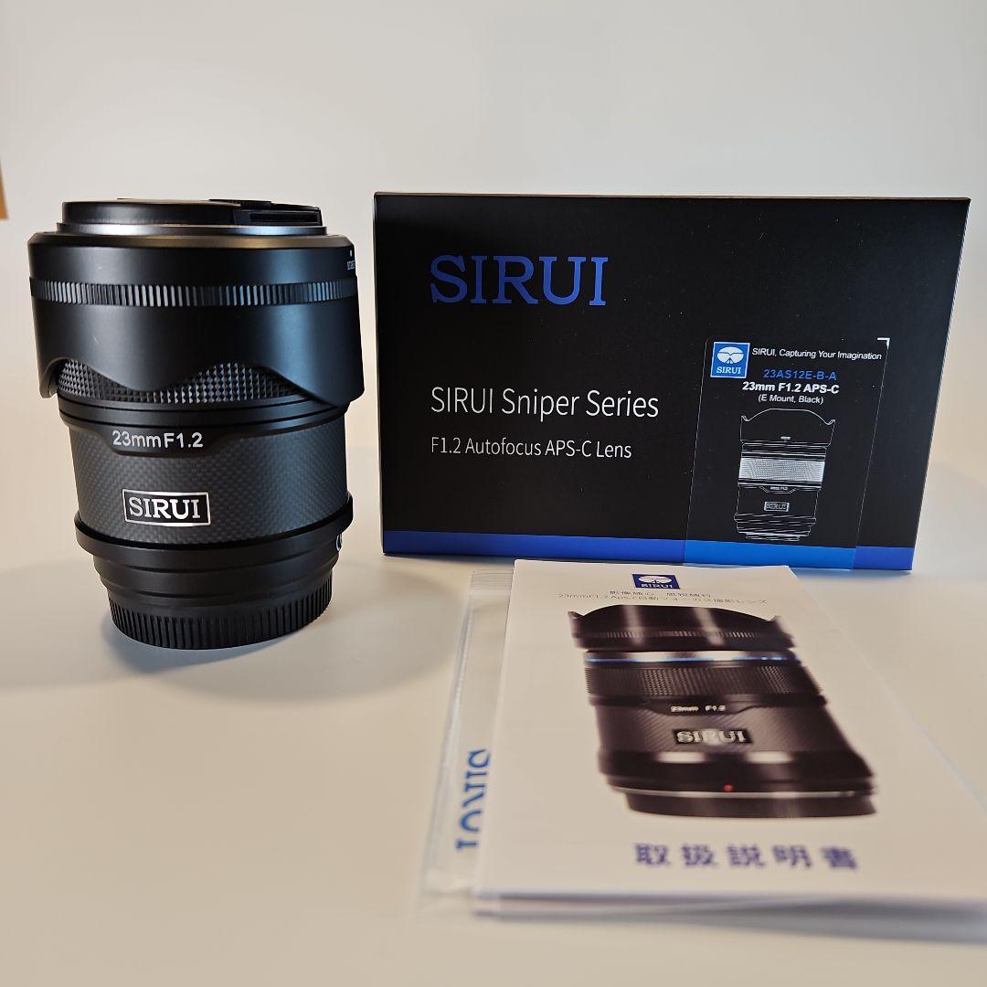 SIRUI Sniper 23mm F1.2 レンズ Eマウント APS-C