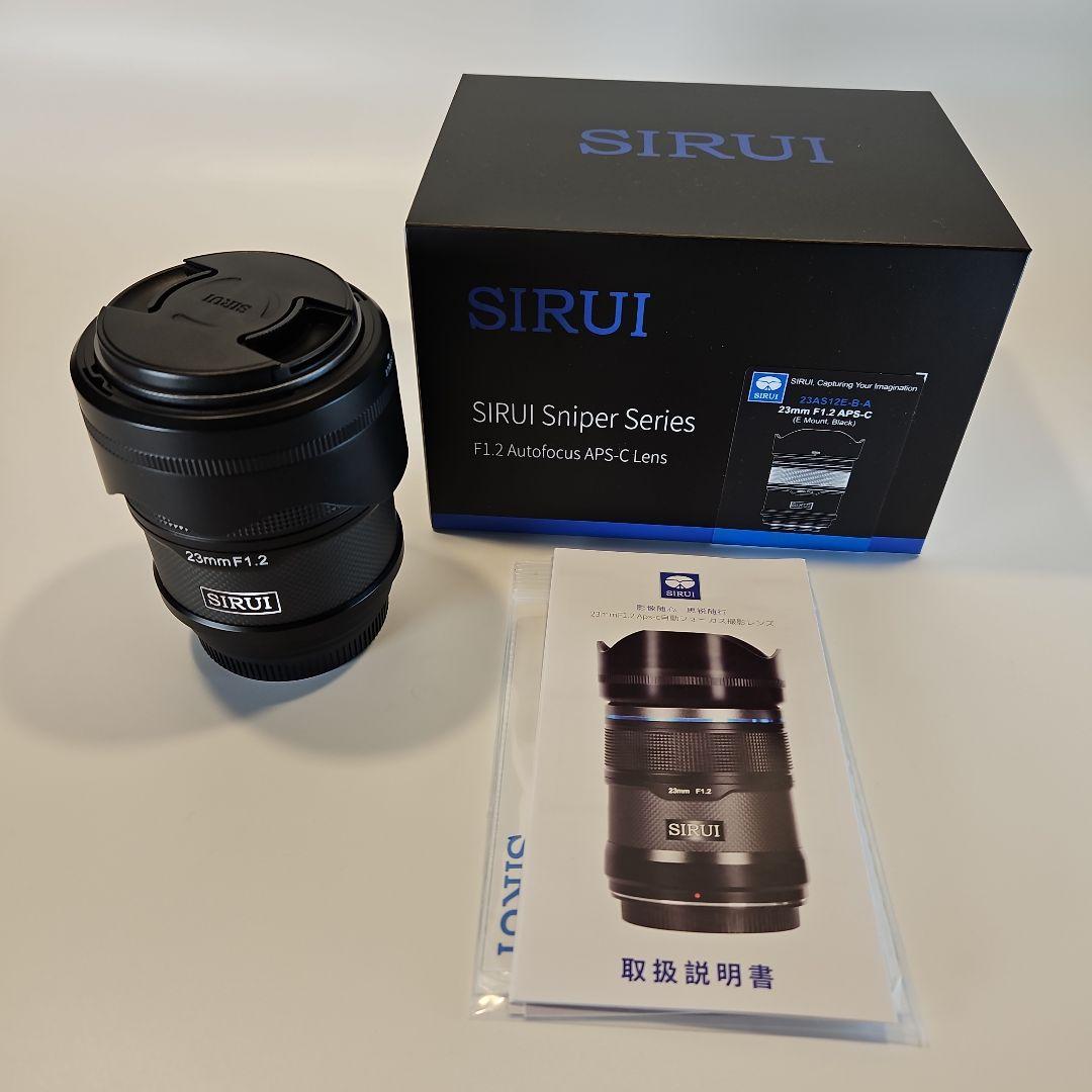 SIRUI Sniper 23mm F1.2 レンズ Eマウント APS-C