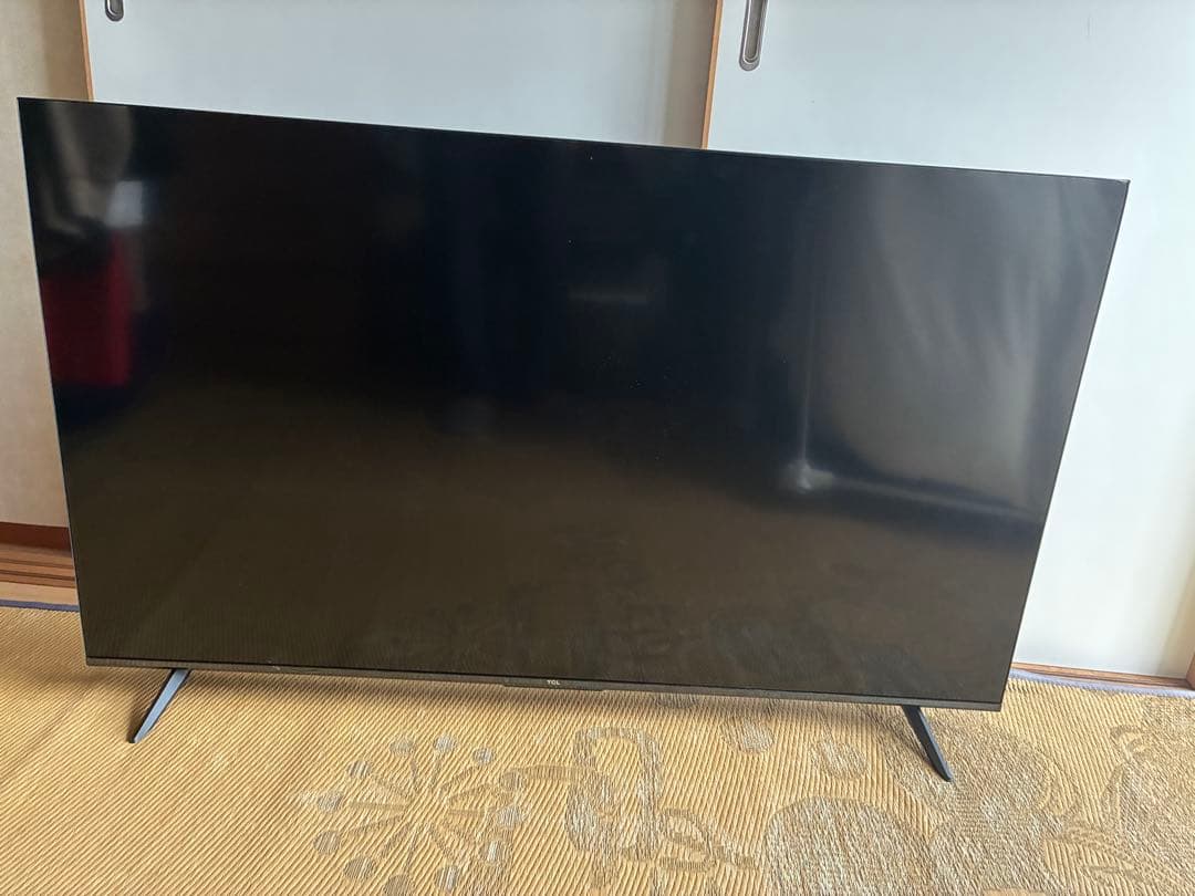 TCL 55P61K 4KGoogle TV 液晶テレビ 画面ひび割れジャンク品