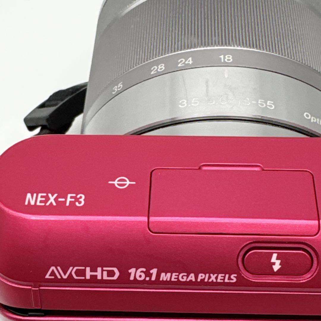 SONY NEX-3 赤 ミラーレス一眼カメラ