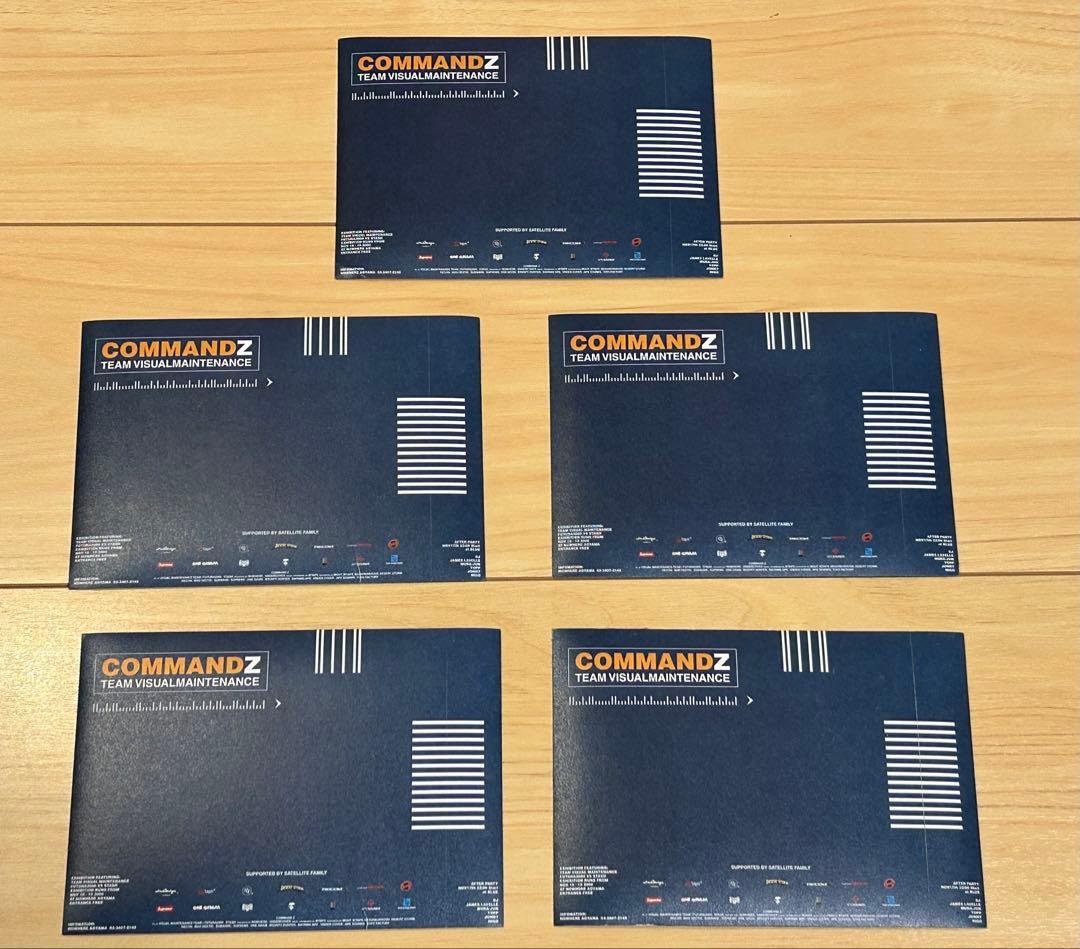 非売品 希少 COMMAND Z コマンドＺ ポストカード 型ステッカー