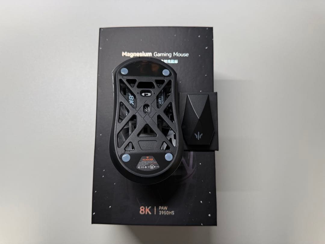 WLMOUSE BeastX MAX Fashion Gray オムロンスイッチ