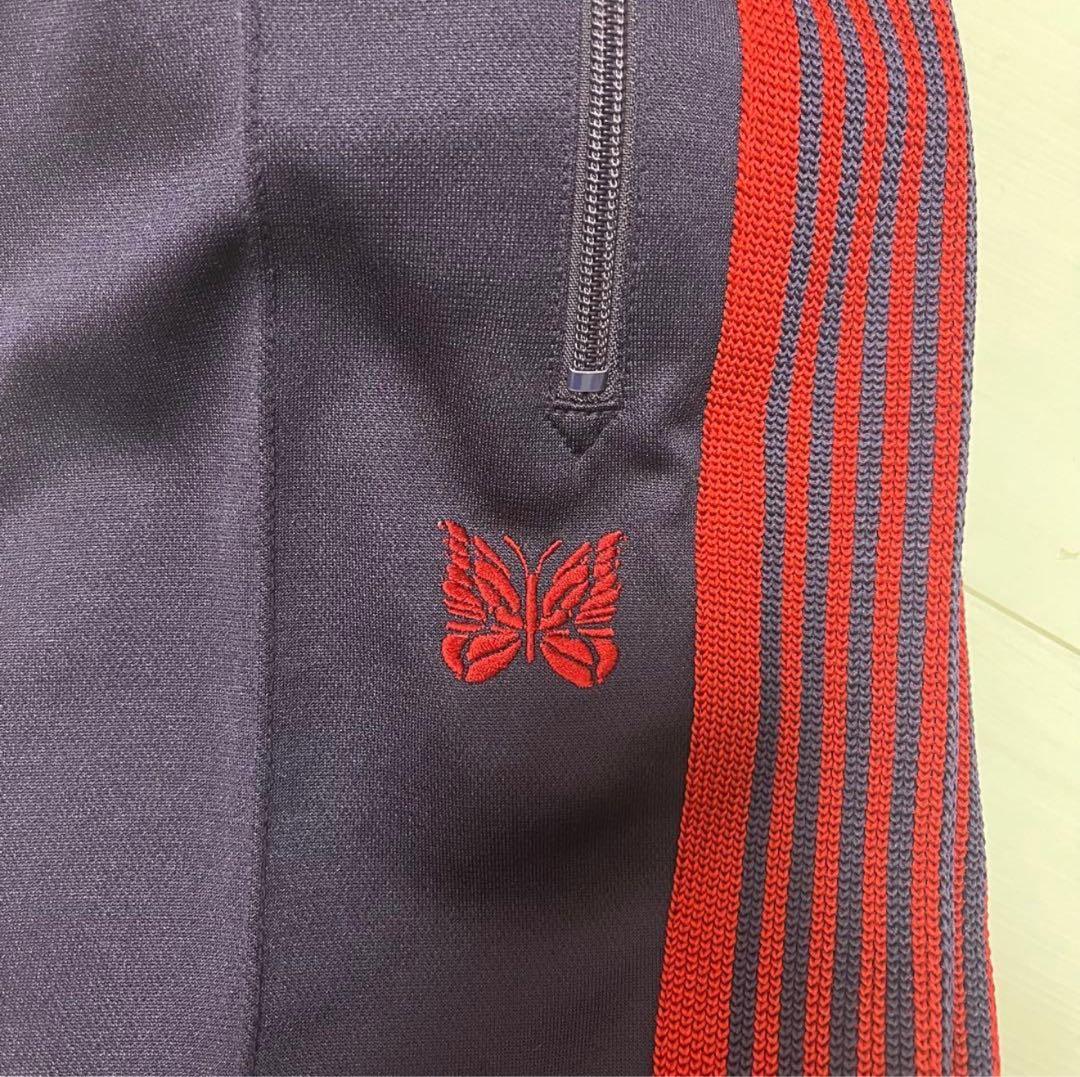 Needles トラックパンツ S パープル/レッド 紫/赤 永野芽郁着用