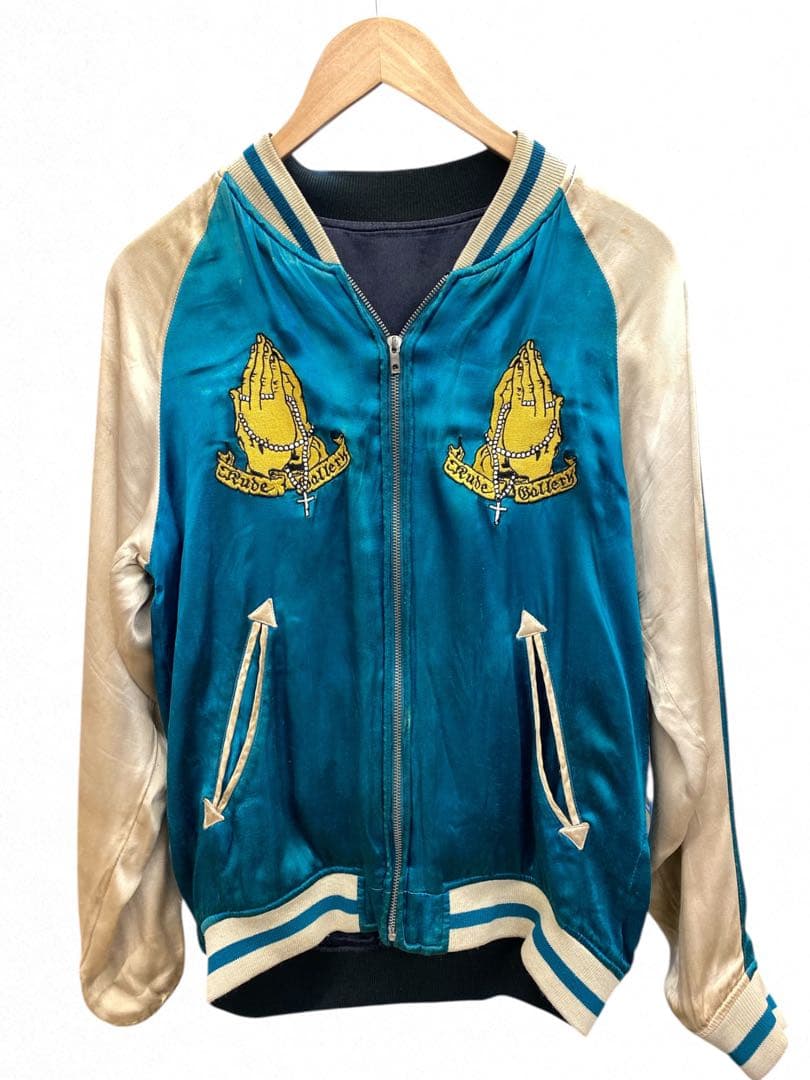 【2月末まで断捨離セール！】RUDE GALLERY リバーシブル スカジャン