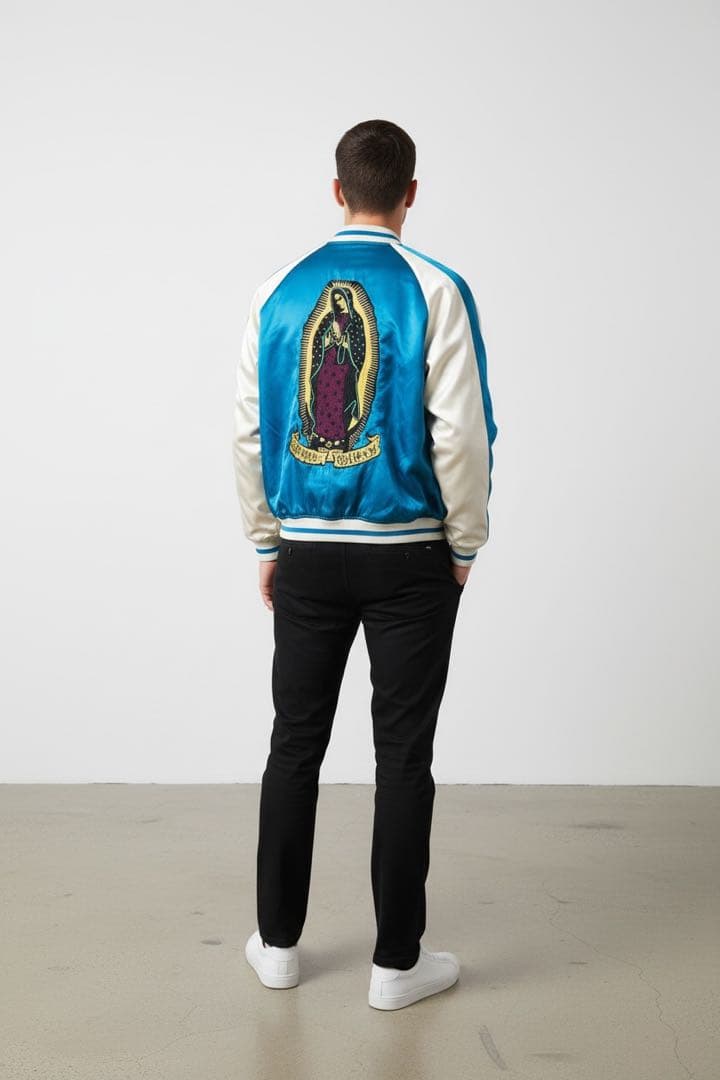 【2月末まで断捨離セール！】RUDE GALLERY リバーシブル スカジャン