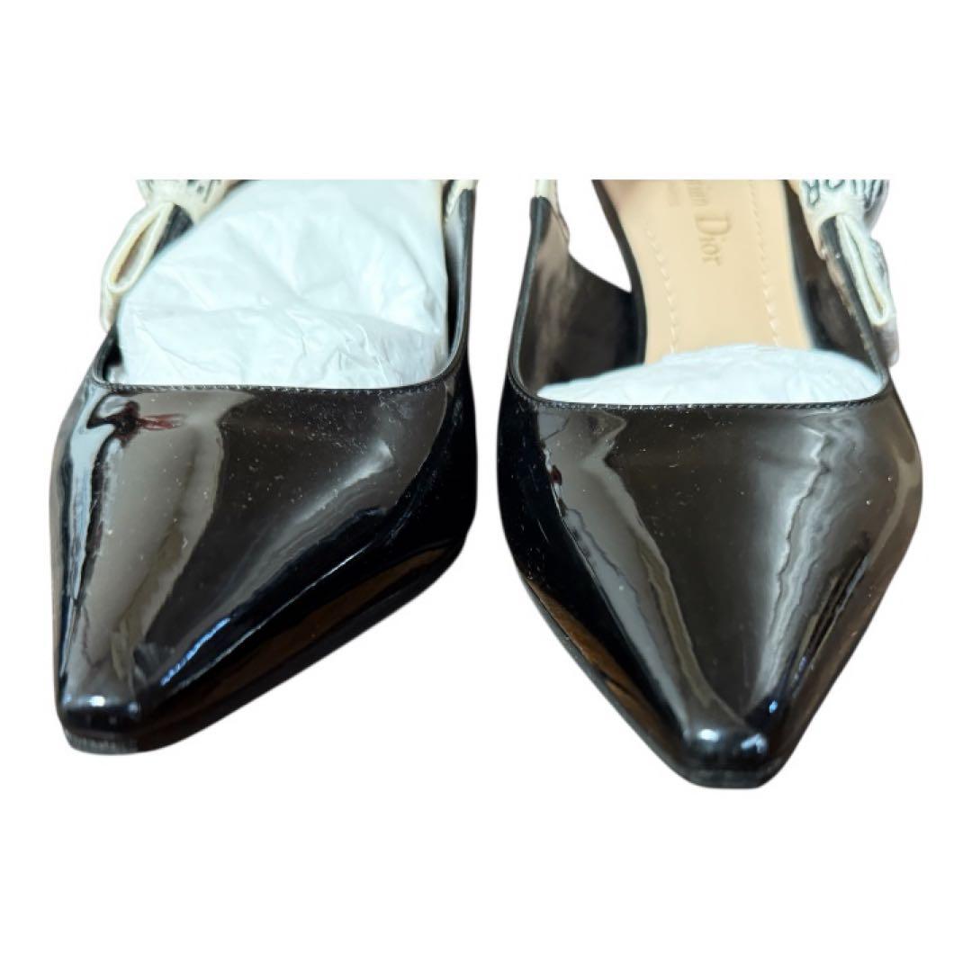 Dior J'ADIOR スリングバックサンダル ブラック35ハーフ