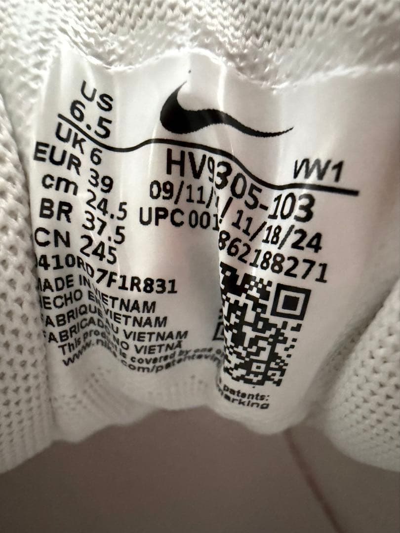 美品　ナイキ　ゴルフ　シューズ　エアマックス　サイズ24.5