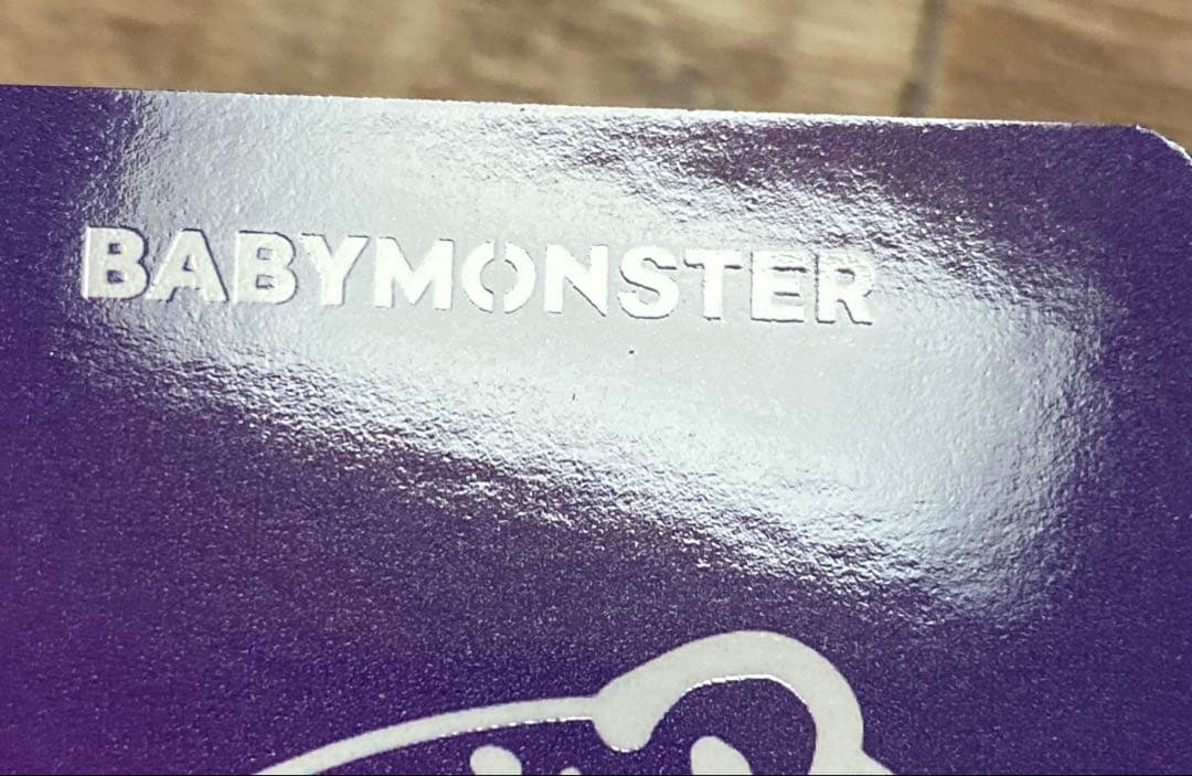 babymonster アヒョン 中国 上海 ポップアップ 購入特典 トレカ