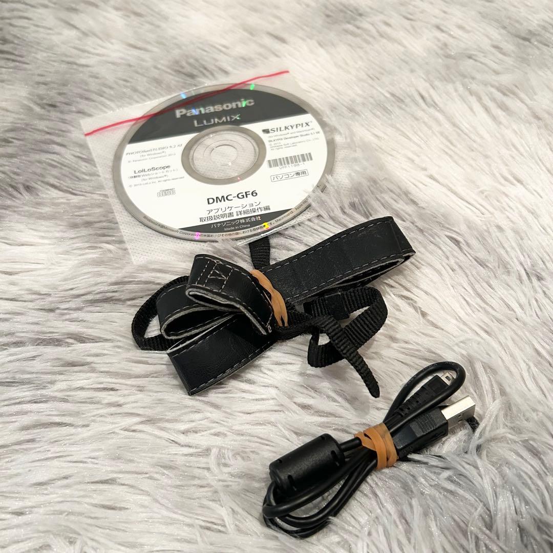 【完動品】Panasonic DMC-GF6X ミラーレスカメラ 14-42mm