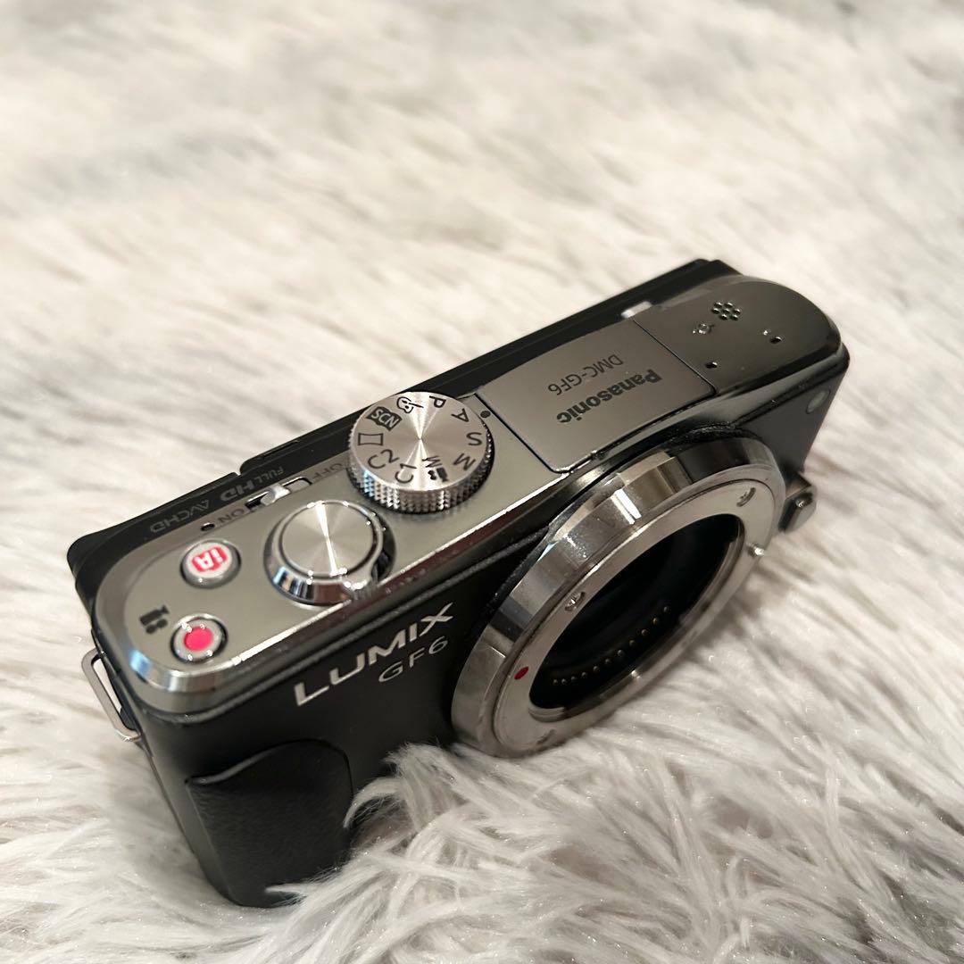 【完動品】Panasonic DMC-GF6X ミラーレスカメラ 14-42mm