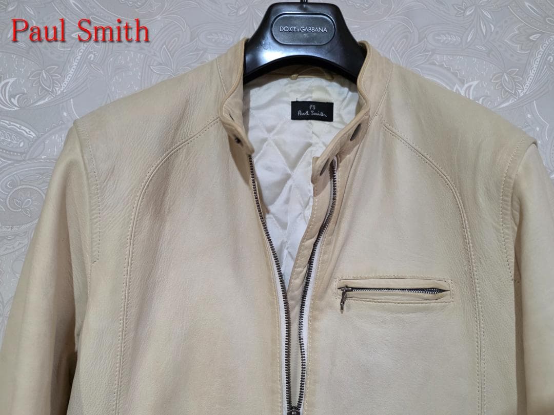 Paul Smith シングルライダースジャケット L