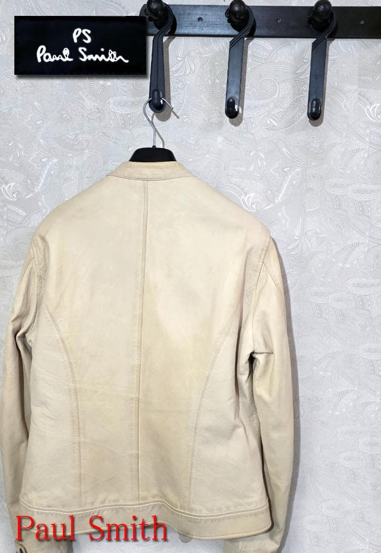 Paul Smith シングルライダースジャケット L