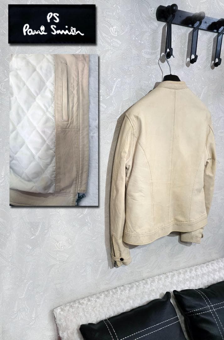 Paul Smith シングルライダースジャケット L
