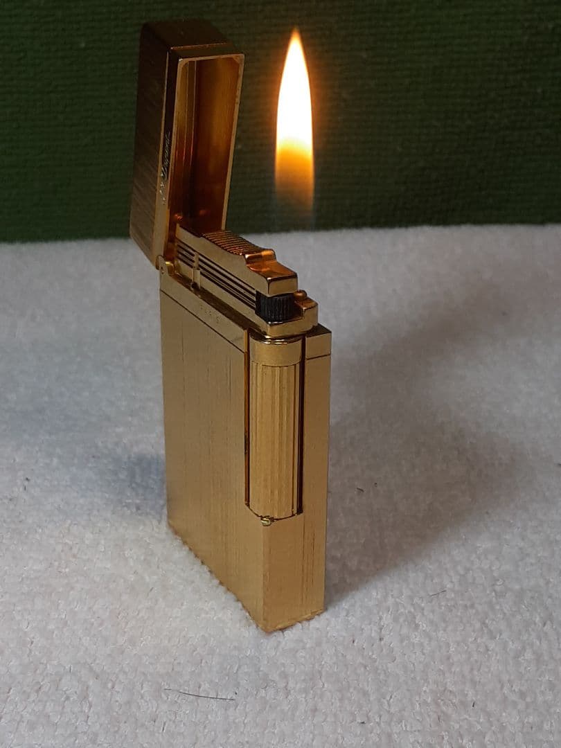 Chapado en Laton ゴールド ヘアライン　Hg2 デュポンの音