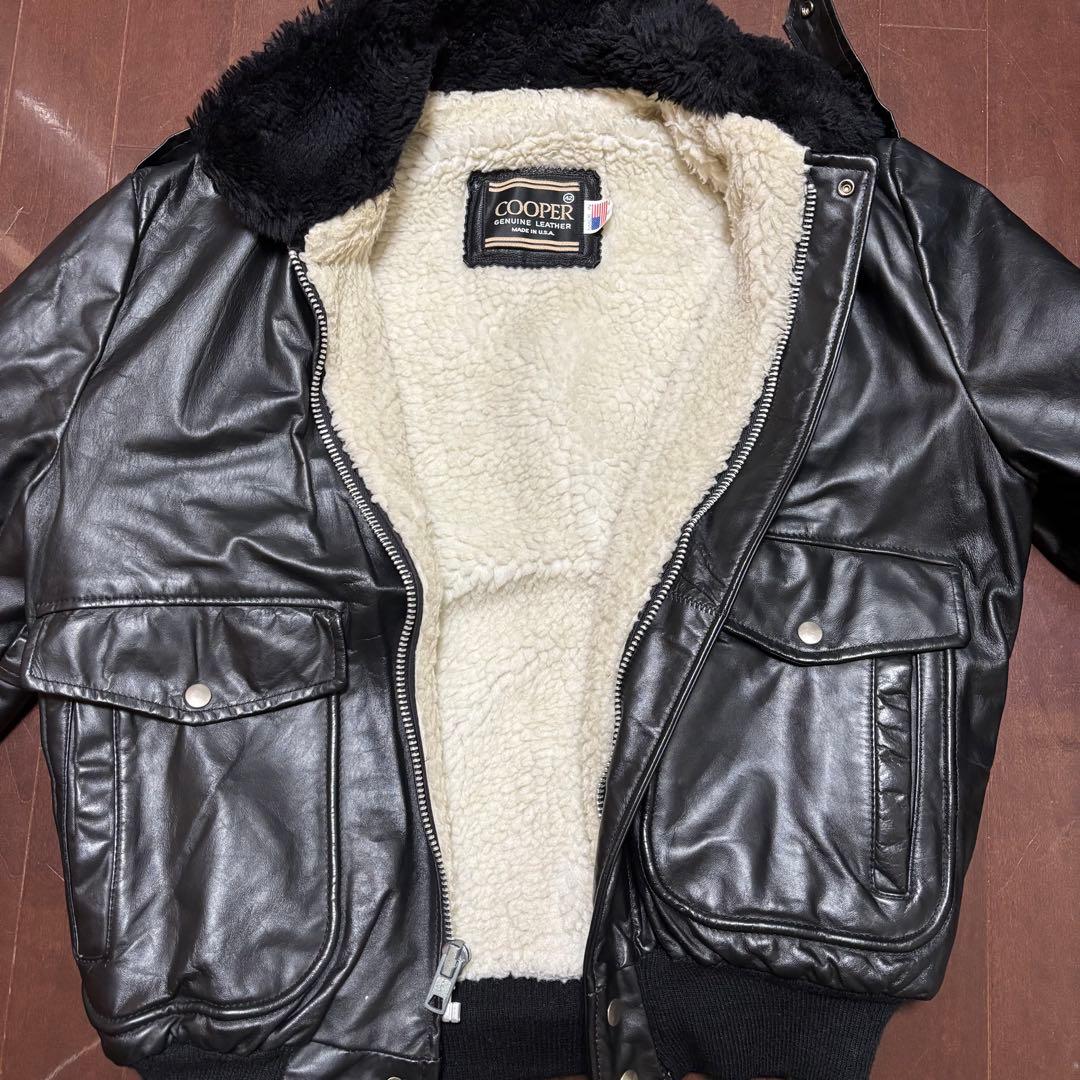 USA製 80s ビンテージ G1 レザージャケット A2 ライダース