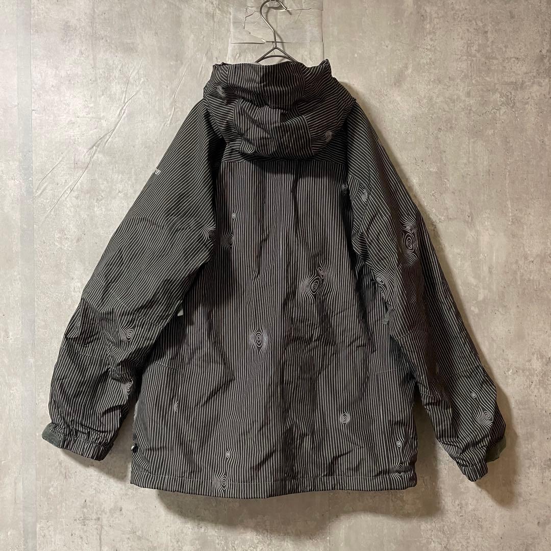 BURTONバートンスノーボードウェアスキージャケットパーカーフード付黒ブラック