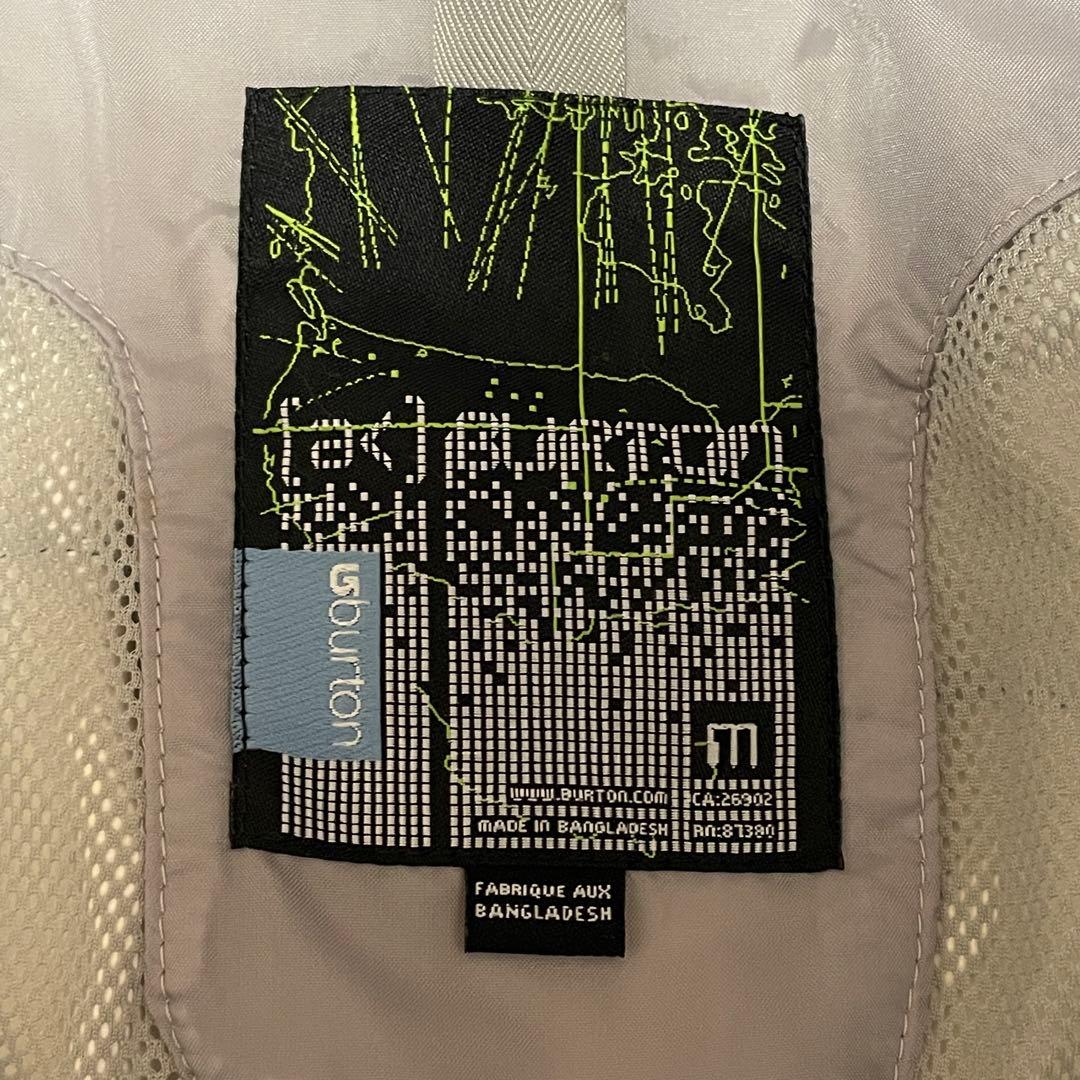 BURTONバートンスノーボードウェアスキージャケットパーカーフード付黒ブラック