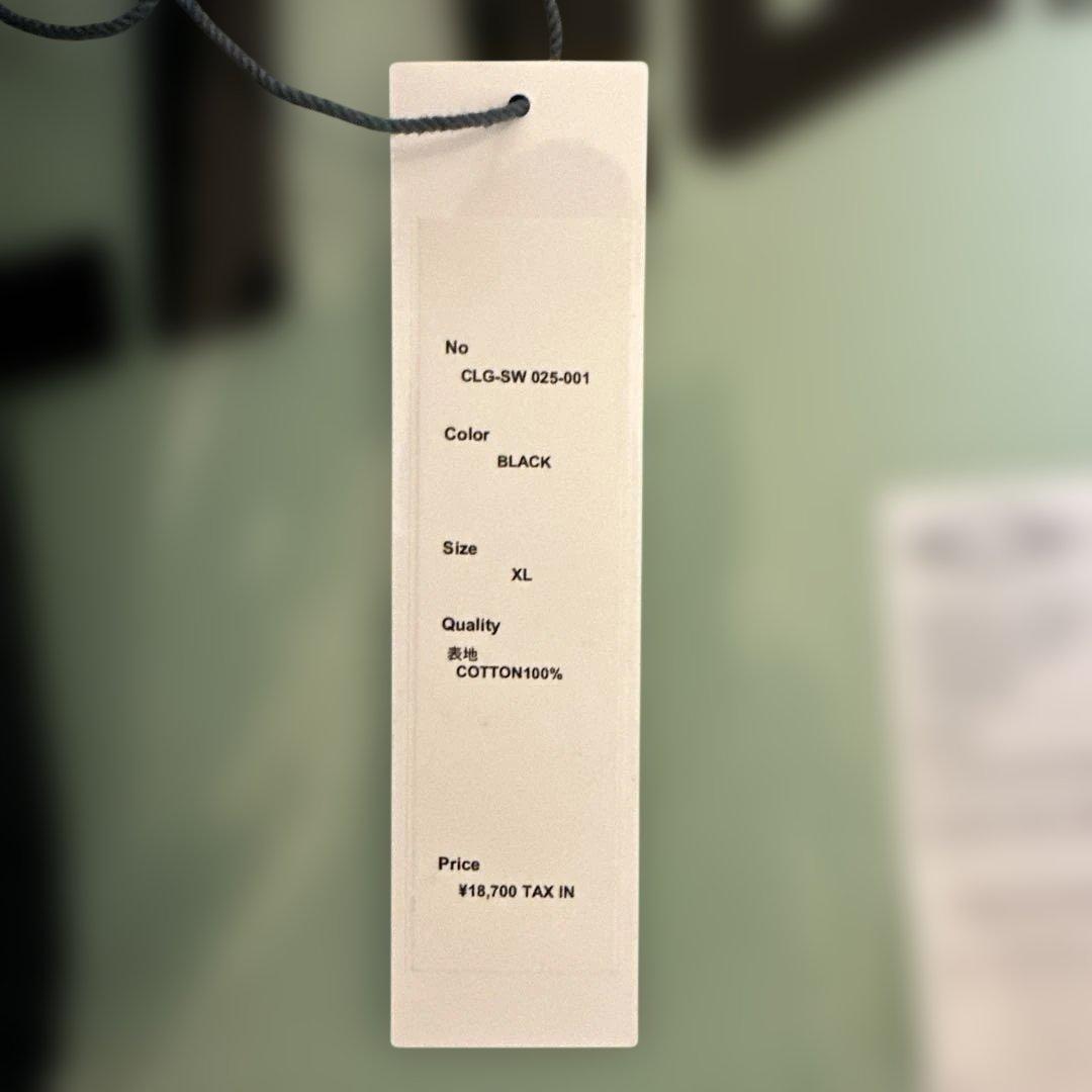 Challenger ロゴ フード付きパーカー 黒