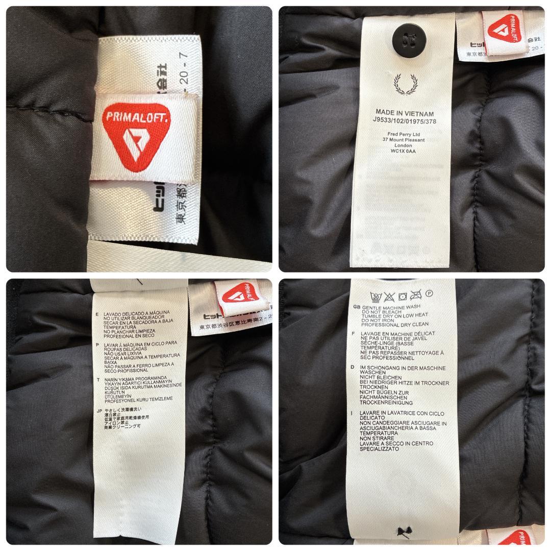 nekota♡フレッドペリー♡プリマロフト ライナー モッズコートパーカー