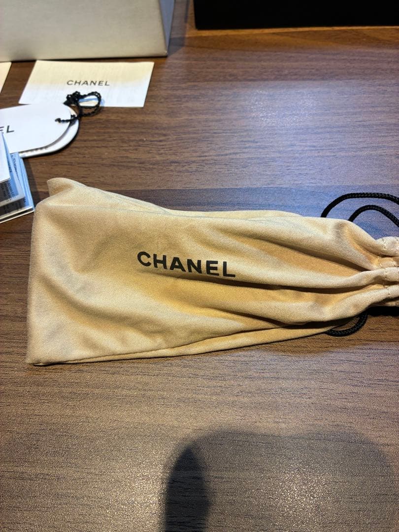 【レア】シャネル CHANEL 折り畳み式サングラス 4123-Q 金属製