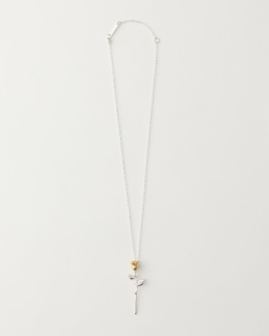 アクセサリー AMBUSH ROSE CHARM NECKLACE