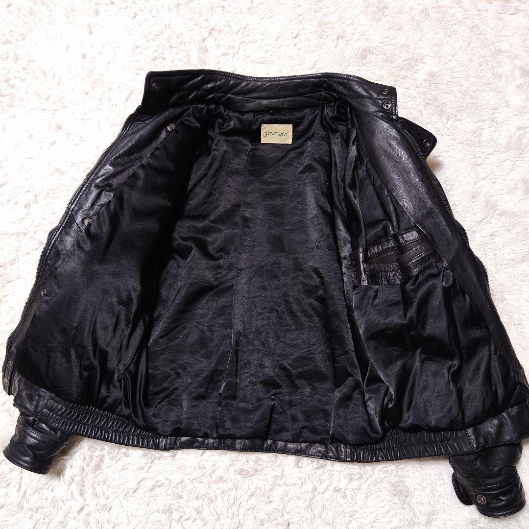 セントジョンズベイ ライダースジャケット 本革 レザー y2k 短丈