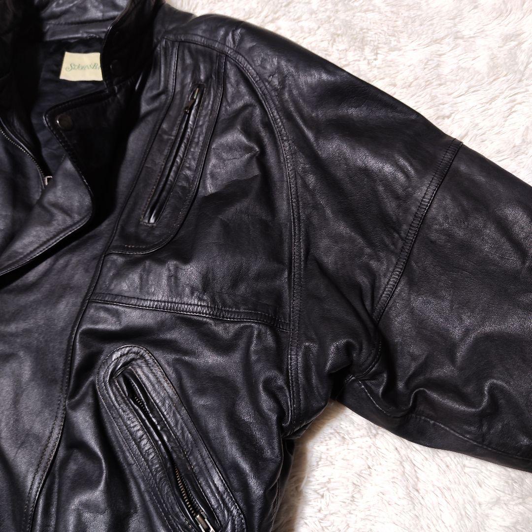 セントジョンズベイ ライダースジャケット 本革 レザー y2k 短丈