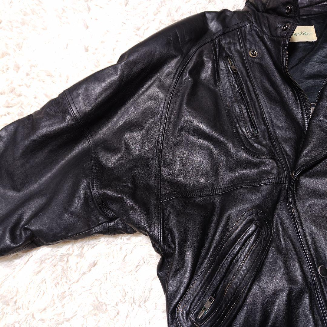 セントジョンズベイ ライダースジャケット 本革 レザー y2k 短丈