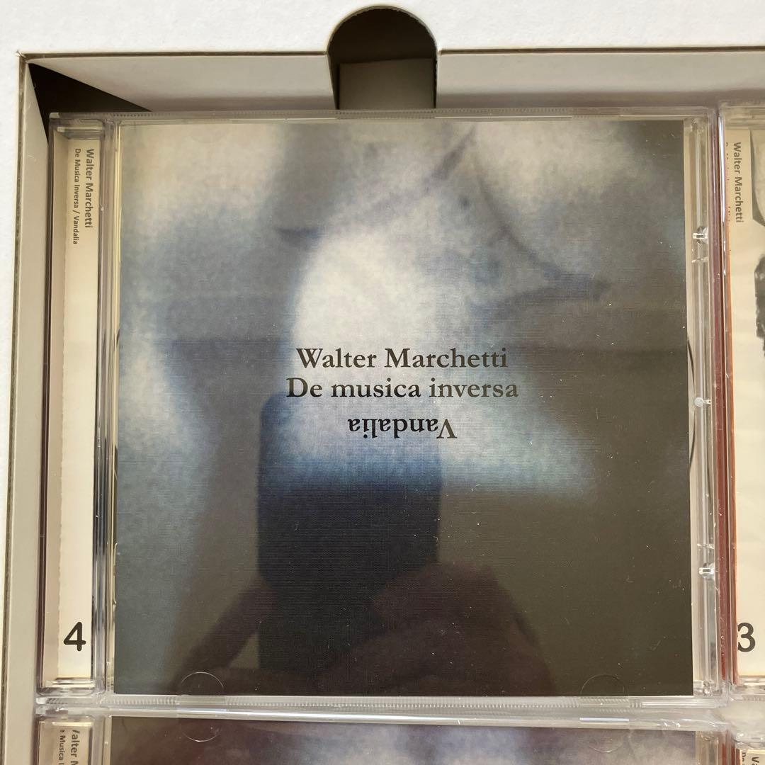 Walter Marchetti De musica inversa CD4枚組