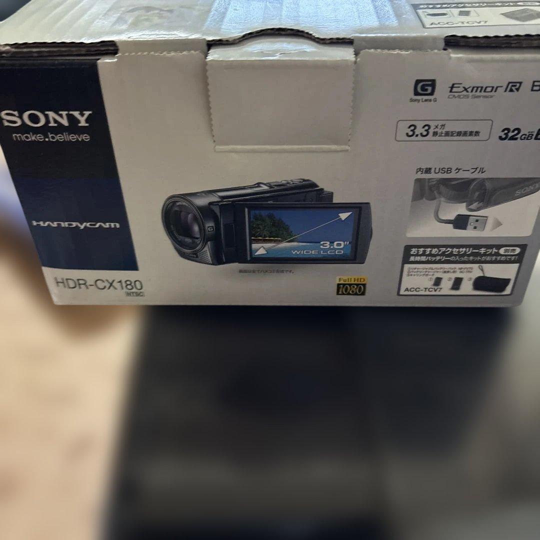 SONY ハンディカム HDR-CX ビデオカメラ ブルー