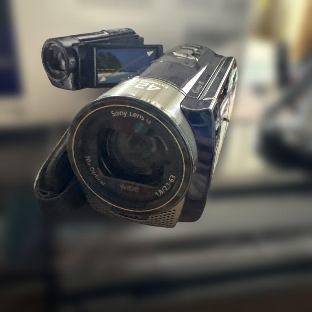 SONY ハンディカム HDR-CX ビデオカメラ ブルー