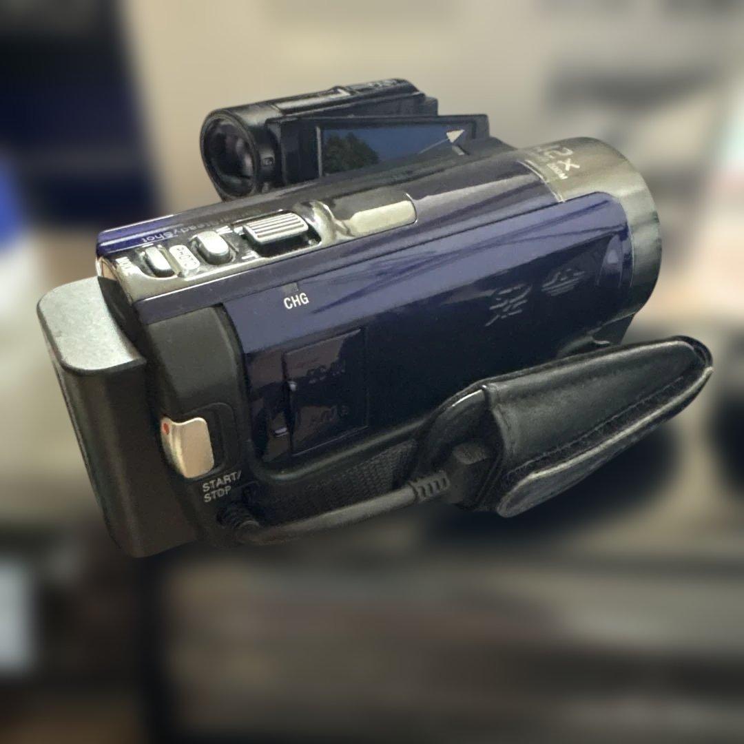 SONY ハンディカム HDR-CX ビデオカメラ ブルー