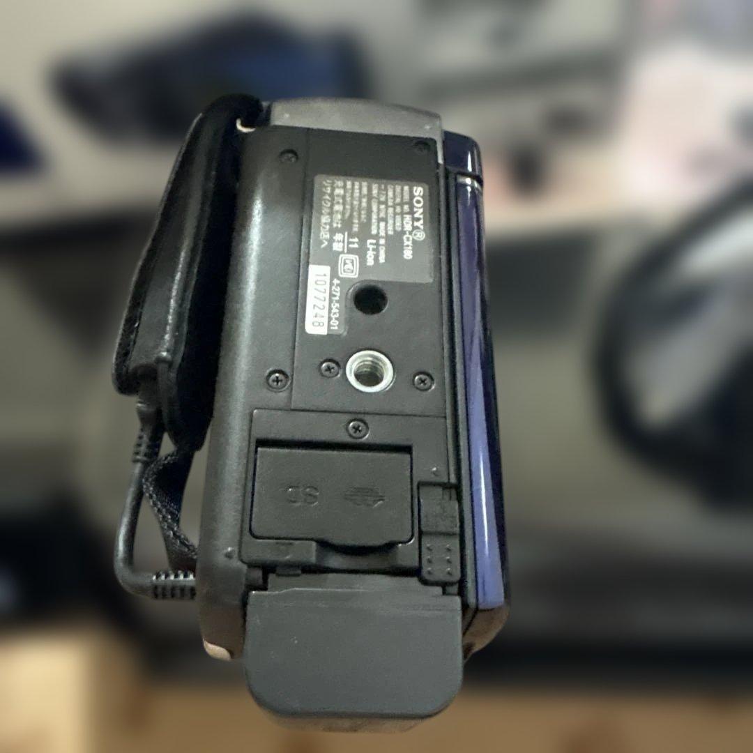 SONY ハンディカム HDR-CX ビデオカメラ ブルー