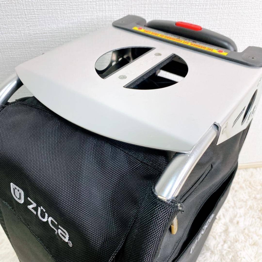 ZUCA PRO ズーカ シルバー 座れるキャリーバッグ　32L 機内持込可