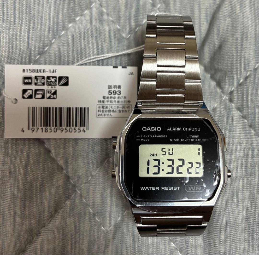 カシオ CASIO A158WEA-1JF
