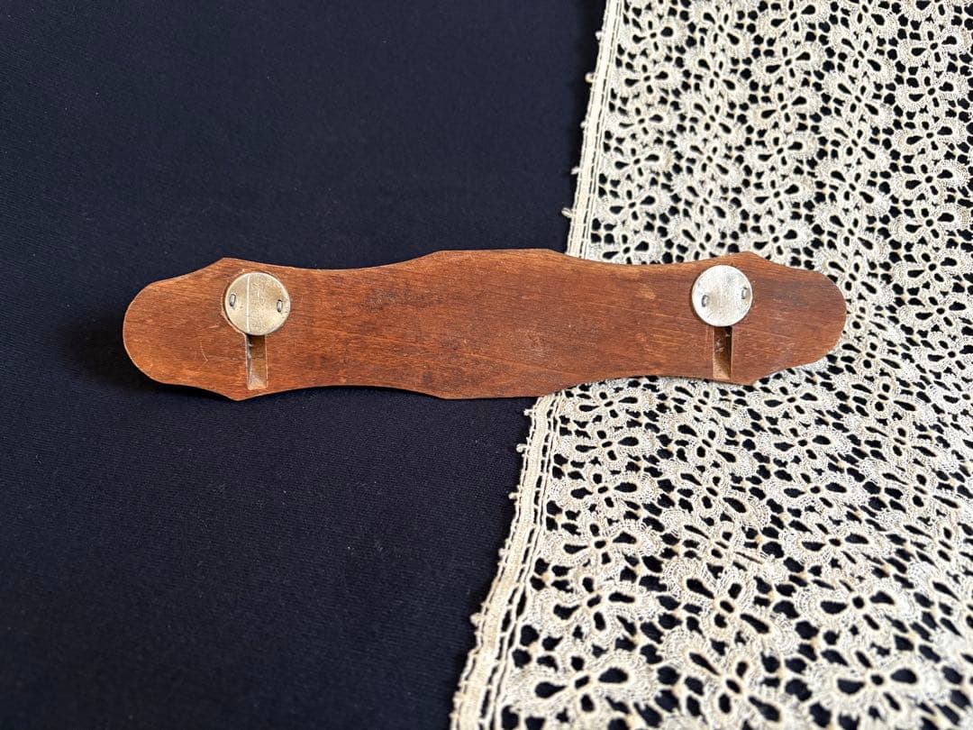 フランスアンティーク 壁掛けフック木製