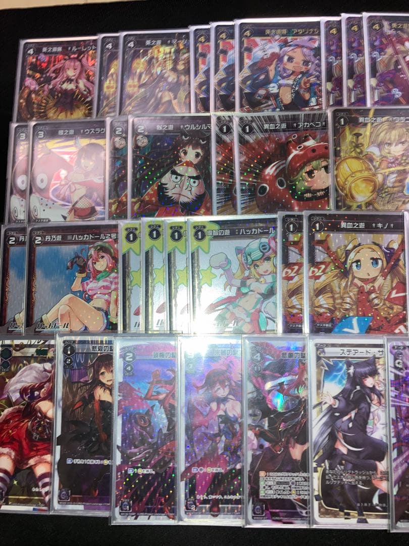 ウィクロス グズ子　ほぼフルホイル デッキ wixoss