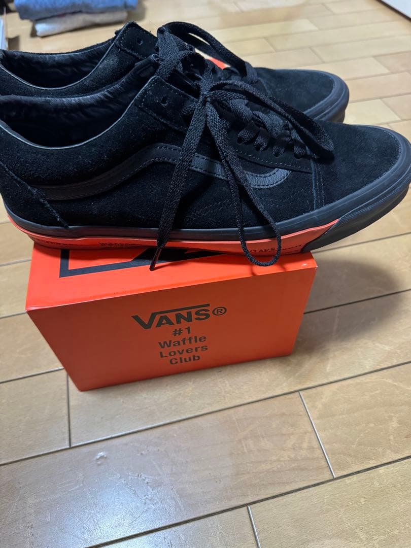 希少VANZ WTAPS コラボ ブラック スエード スニーカー29cm