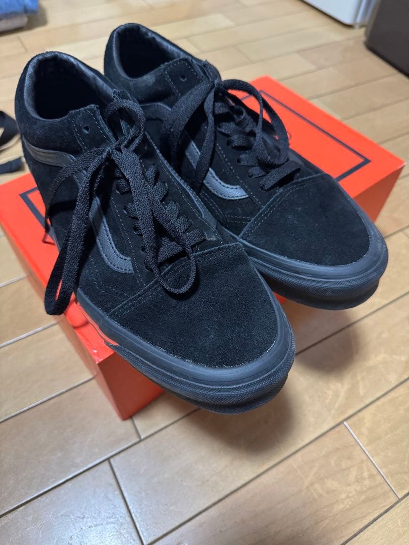 希少VANZ WTAPS コラボ ブラック スエード スニーカー29cm