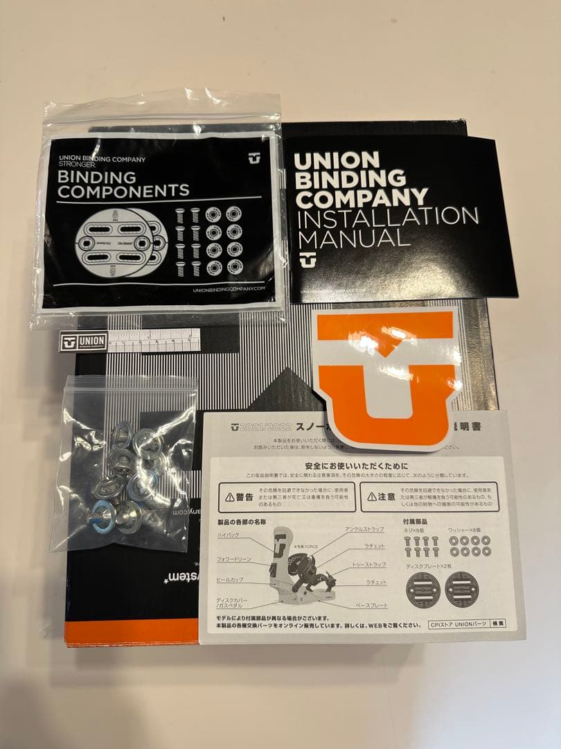 Union ユニオンForceフォース21-22 Sサイズ