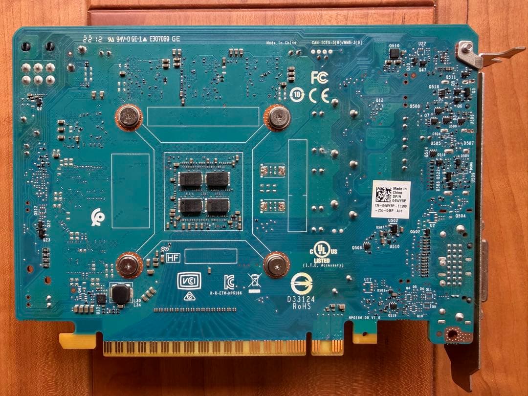 DELL NVIDIA GTX 1650 SUPER 4GB 動作確認済 清掃済