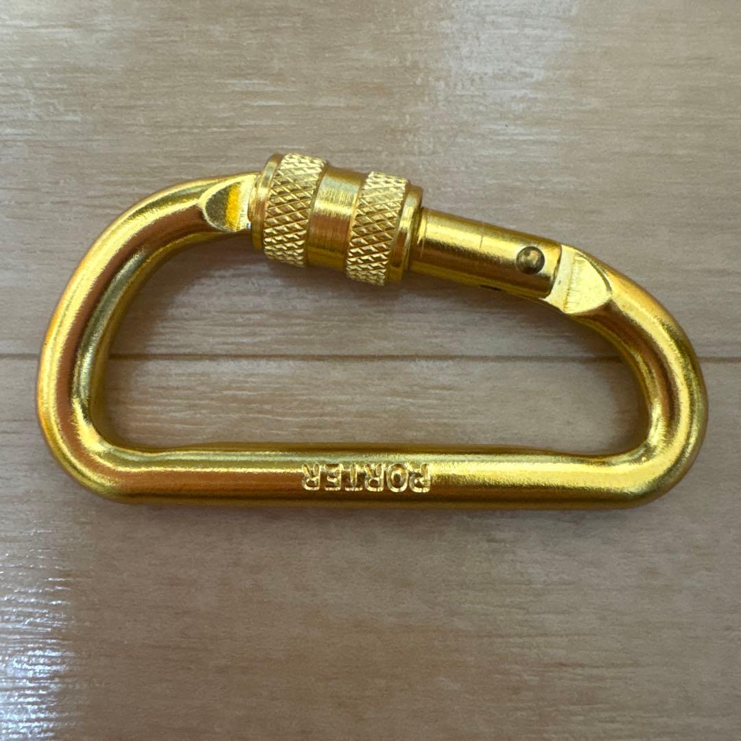 PORTER ポーターバイシクルチェーン　ショート　ゴールド　ウォレットチェーン